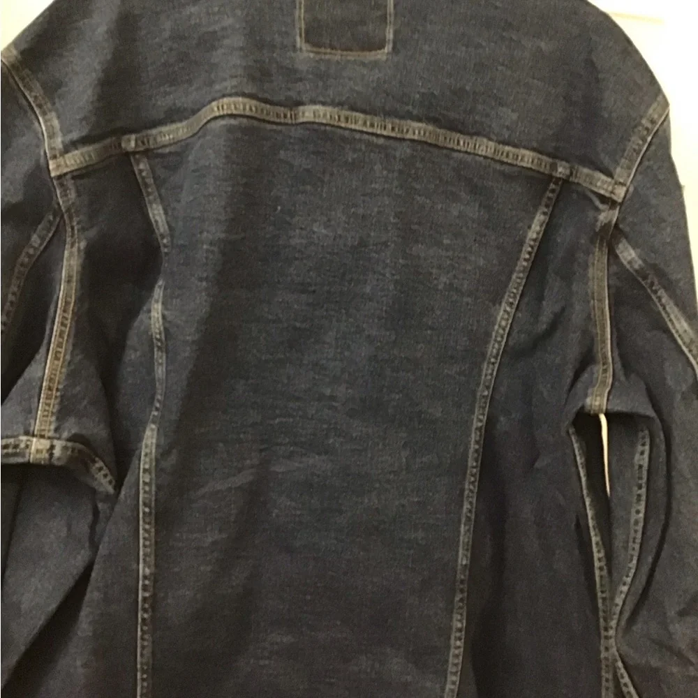 Levi's Dark Blue Denim Jacket - Picture 5 of 9